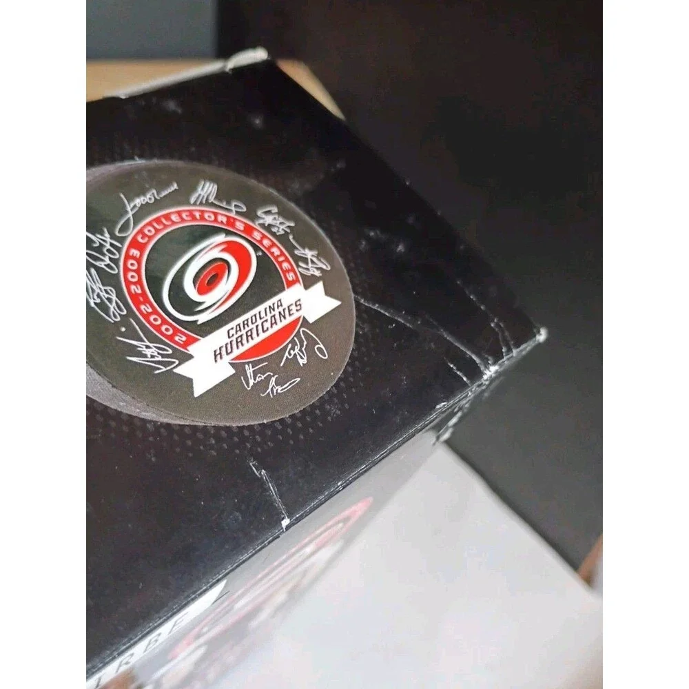 vtg Carolina Hurricanes Arturs Irbe Bobblehead Hardees  NEW OPEN BOX